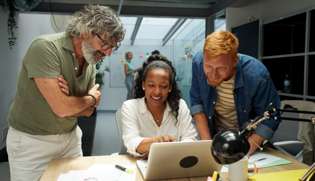 team at work